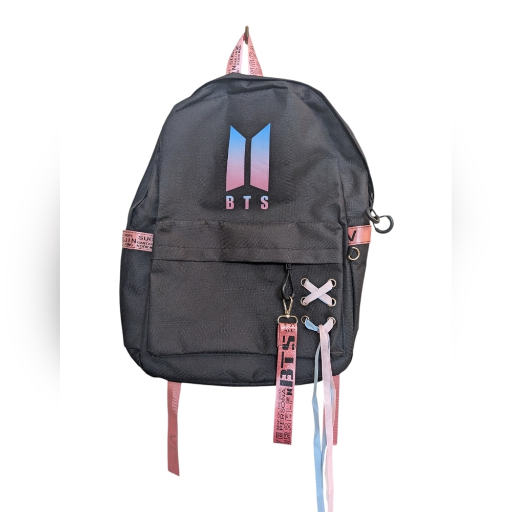 BTS Black Pink Backpack Music KPop Band Jimin JHope Jin Jung Kook Suga Love